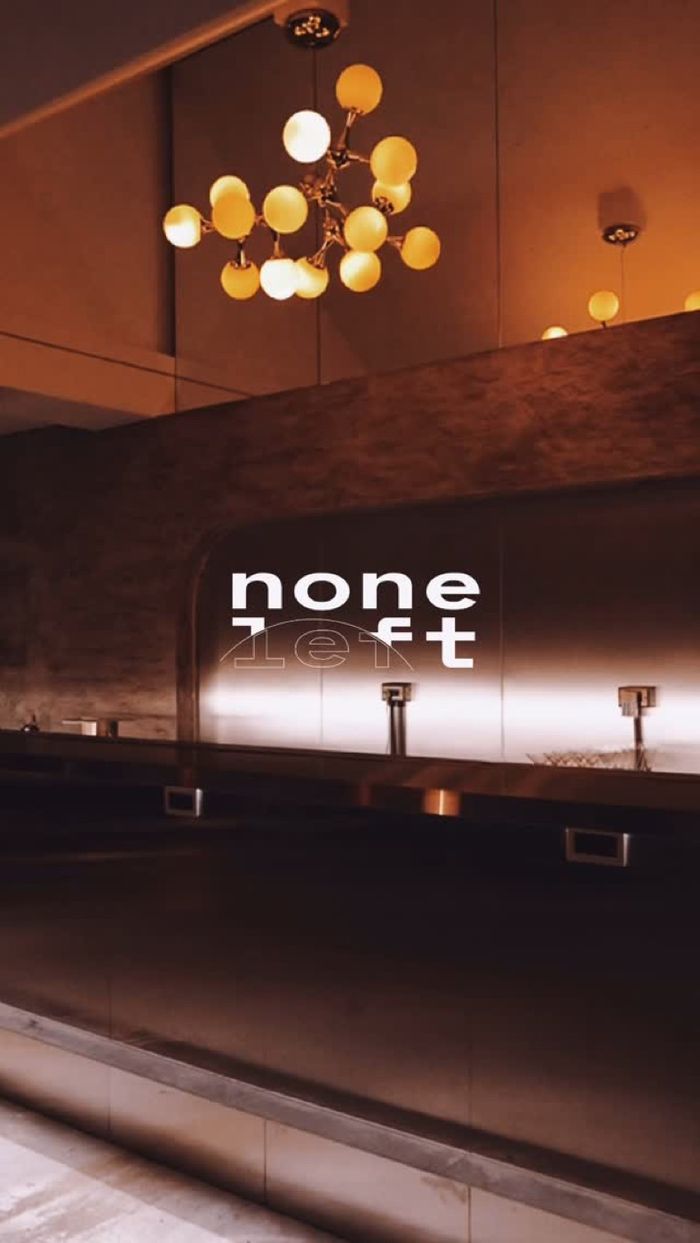 noneleft × toc 暖光吧台